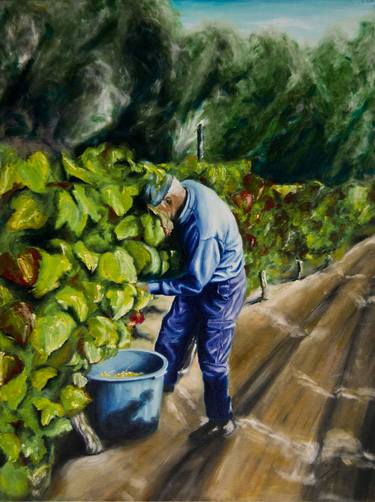 Original Realism Rural life Paintings by Rogerio Silva