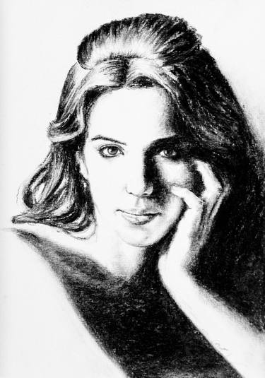 Original Portraiture Portrait Drawings by Rogerio Silva