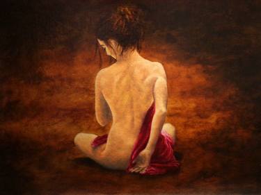 Original Portraiture Erotic Paintings by Rogerio Silva