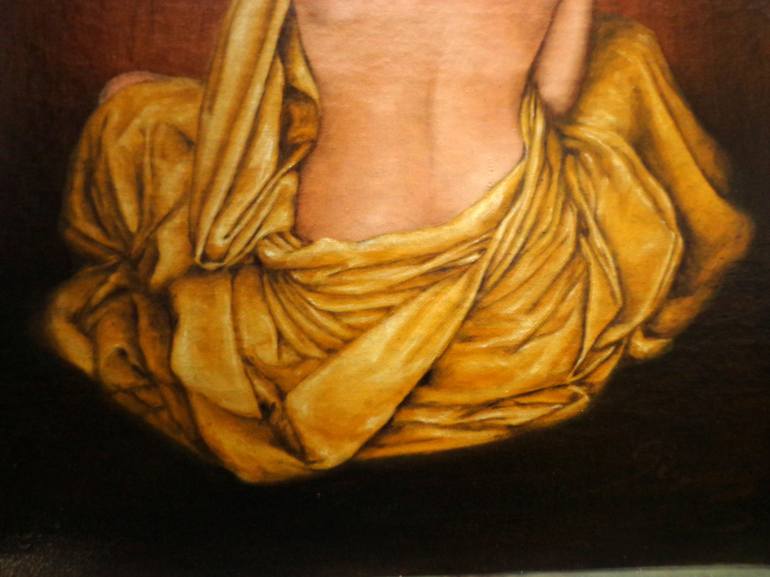 Original Figurative Erotic Painting by Rogerio Silva