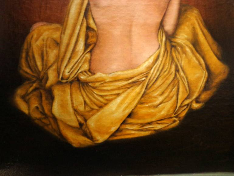 Original Figurative Erotic Painting by Rogerio Miguel Rodrigues Silva