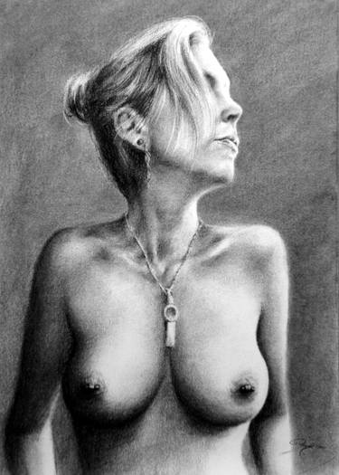 Original Figurative Erotic Drawings by Rogerio Silva