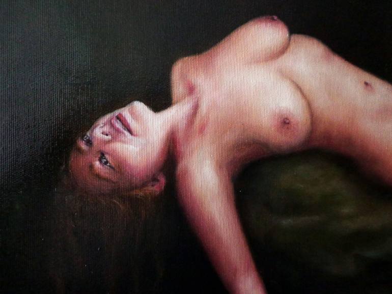 Original Erotic Painting by Rogerio Silva