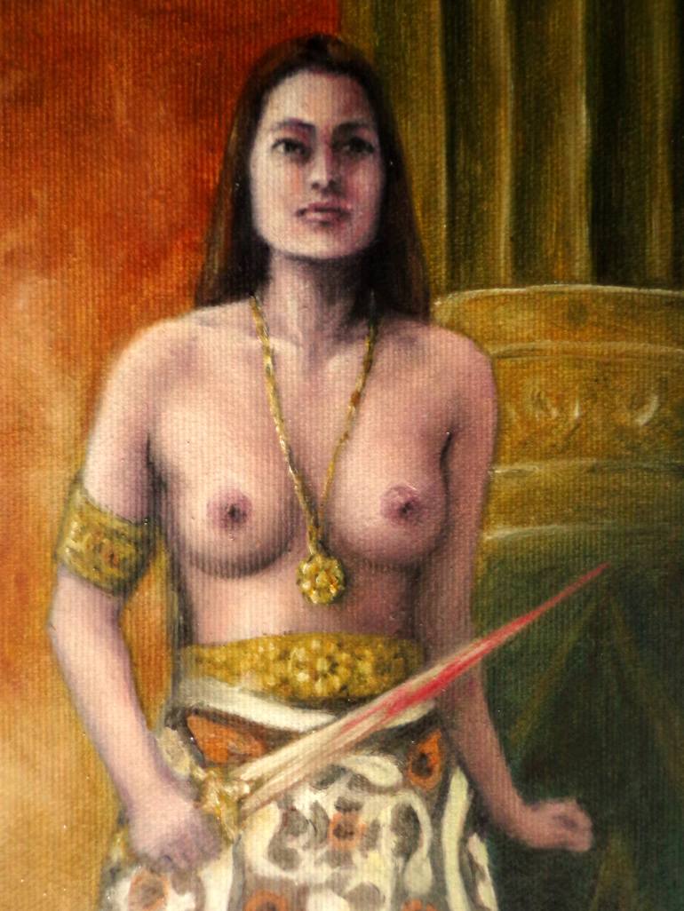 Original Women Painting by Rogerio Silva