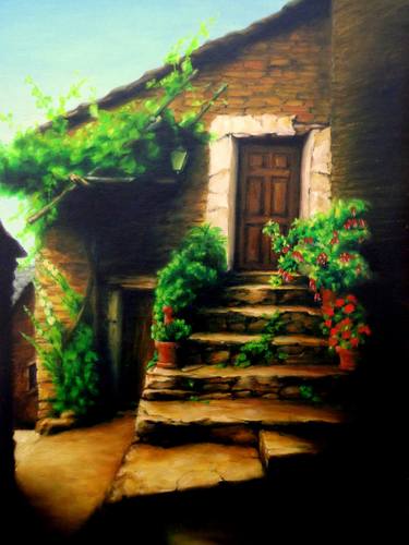 Original Rural life Paintings by Rogerio Silva