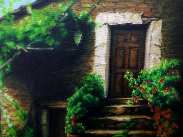 Original Realism Rural life Painting by Rogerio Silva