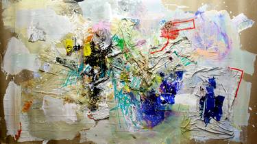 Print of Abstract Expressionism Abstract Collage by João Nepomuceno