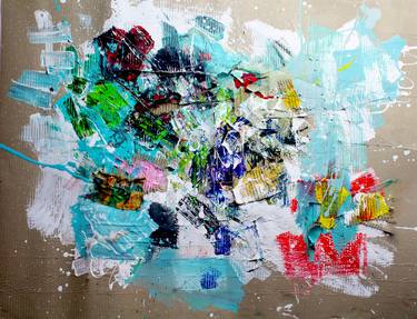 Print of Abstract Expressionism Abstract Collage by João Nepomuceno