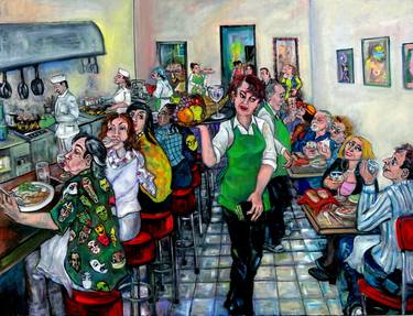 Original Cuisine Paintings by Nancy Calef