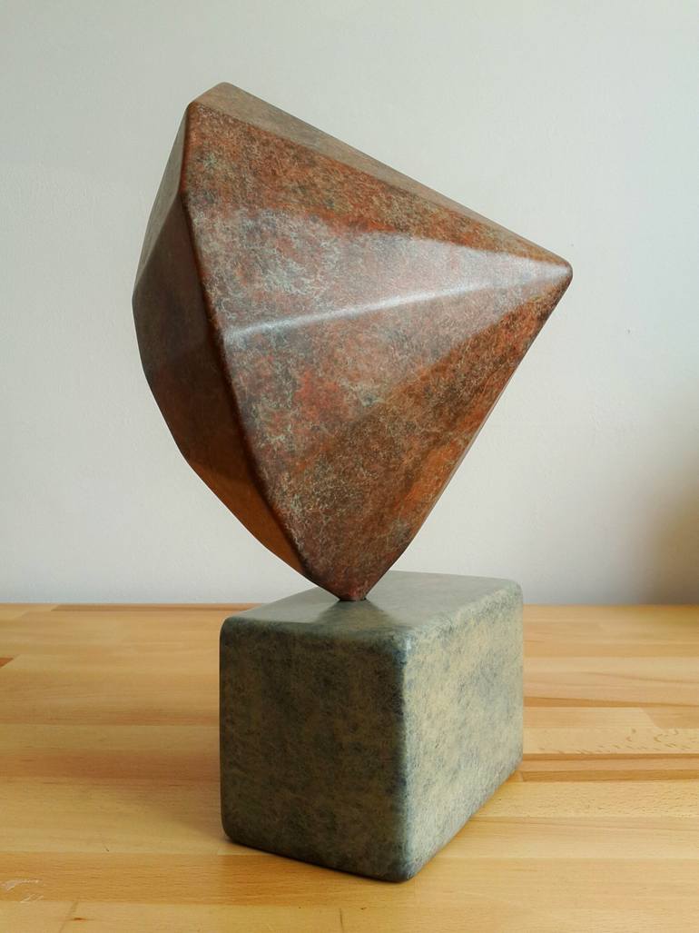 Original Cubism Abstract Sculpture by Ira Birch