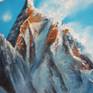 This is Mount K2 - also known as Chhogori , the second highest mountain in the world after Mount Everest, at 8,611 metres (28,251 ft) above sea level. It is located on the China-Pakistan border .
With around 300 successful summits and 80 fatalities, about one person dies on the mountain for every four who summit.