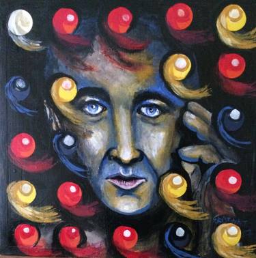 Original Surrealism Abstract Paintings by Cristina Tanaskovich