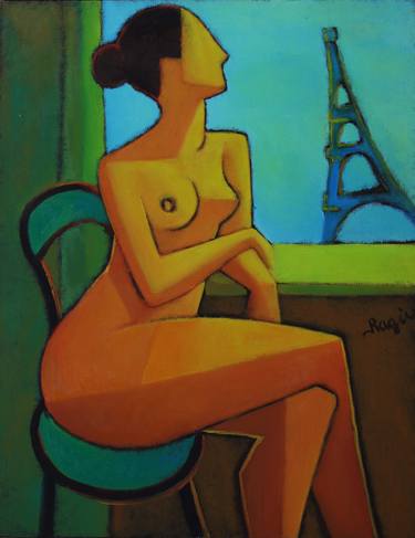Print of Nude Paintings by Ragim Gashimov