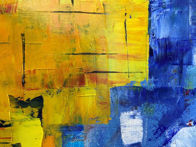 Original Abstract Water Painting by Roberto Zambiasi