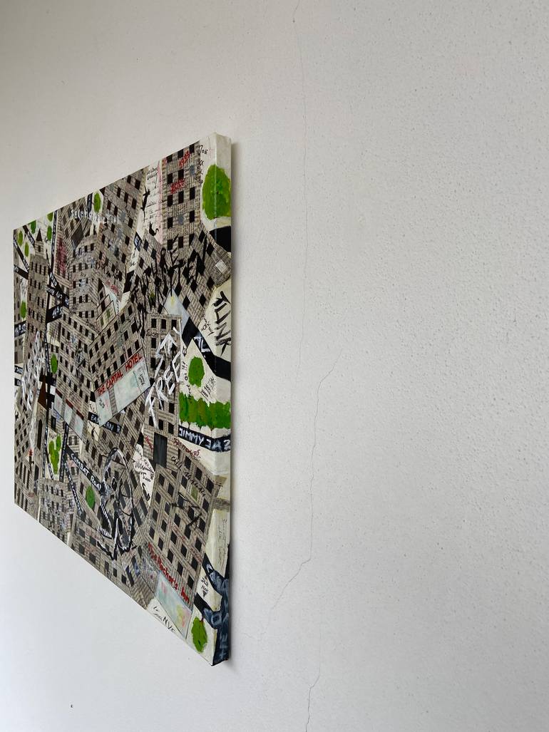 Original Conceptual Graffiti Collage by Roberto Zambiasi