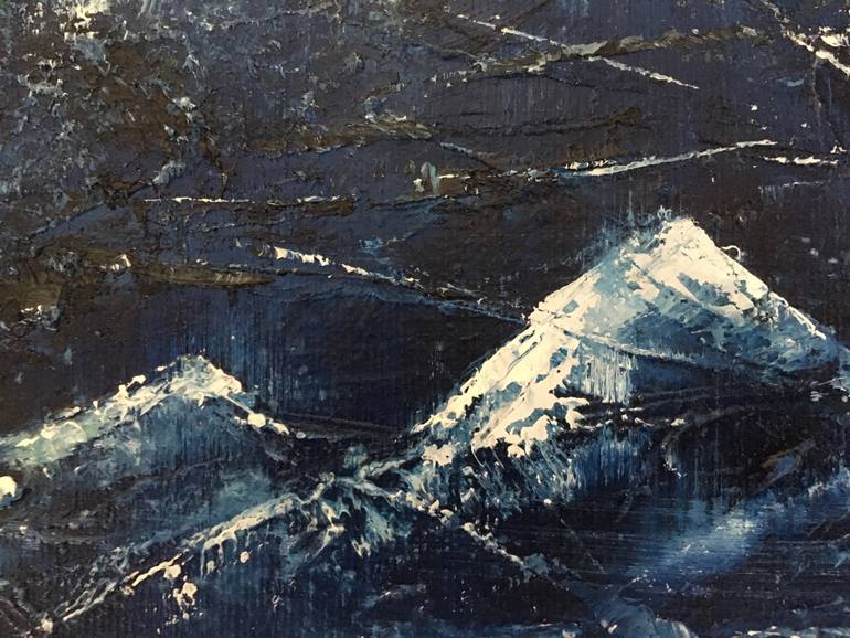 Original Expressionism Landscape Painting by Roberto Zambiasi