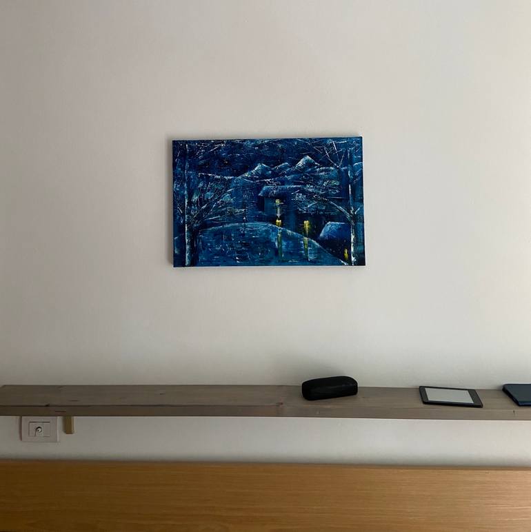 Original Expressionism Landscape Painting by Roberto Zambiasi