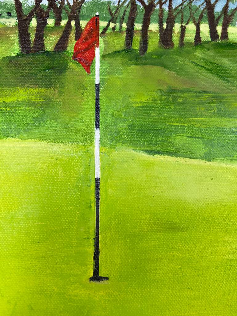 Original Fine Art Sports Painting by Roberto Zambiasi