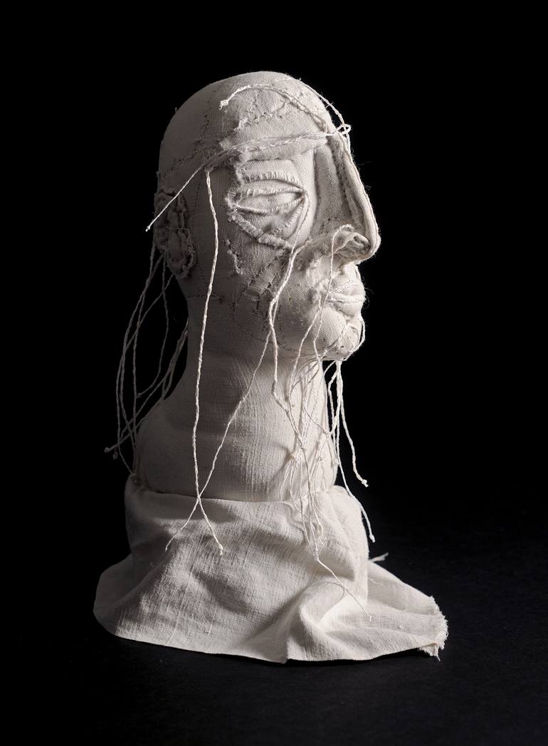 Original Conceptual People Sculpture by Anne Marin