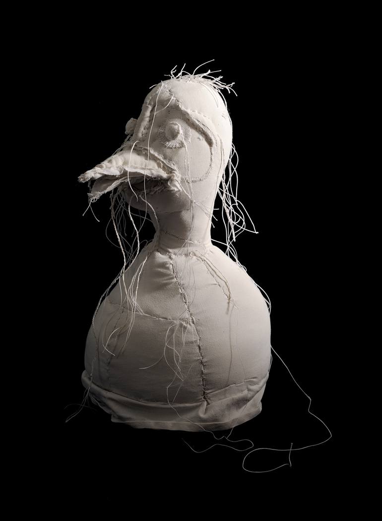 Original Conceptual People Sculpture by Anne Marin