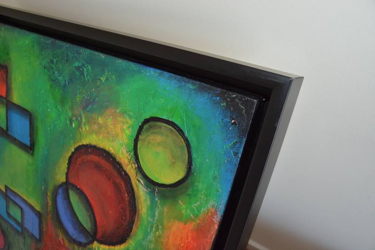Original Abstract Expressionism Abstract Painting by Arkadiusz Kulesza