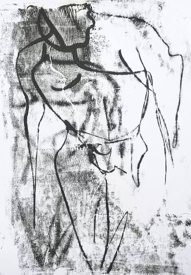 Print of Abstract Expressionism Body Printmaking by Nadiia Shepitchak
