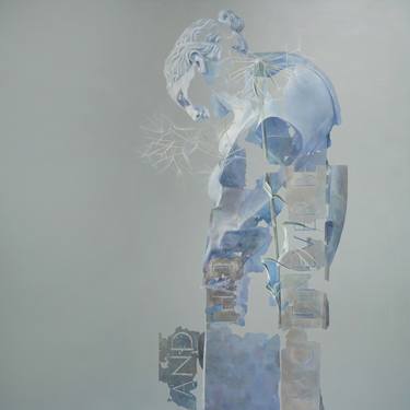 Saatchi Art Artist Agnes Toth; Paintings, “L'Air - Hommage to Ian Hamilton Finlay” #art