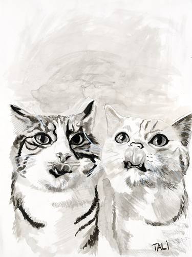 Print of Animal Drawings by Marika Tali