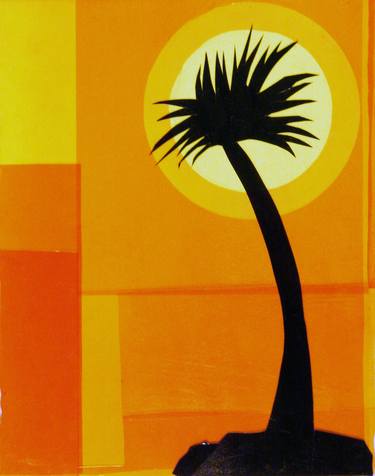 Yellow Palm Sunset thumb