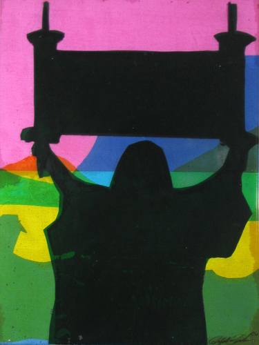 Print of Pop Art Religious Collage by Ralph Michael Brekan