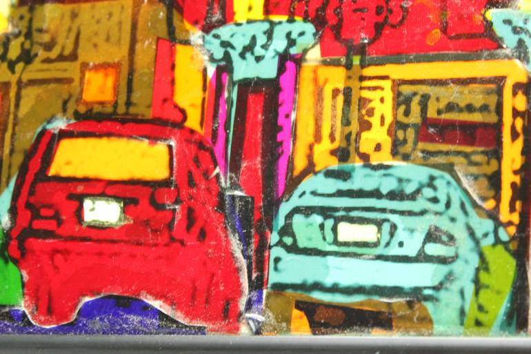 Original Art Deco Architecture Collage by Ralph Michael Brekan