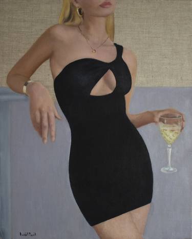 Original Art Deco Women Paintings by Ruzèl Murà