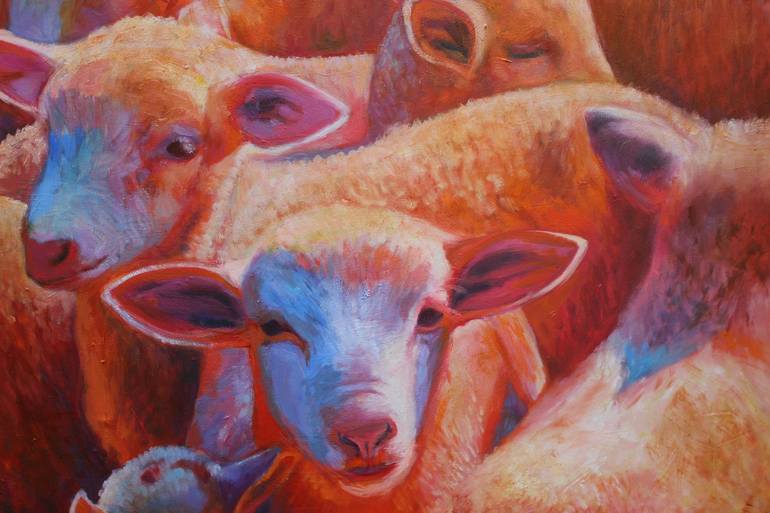 Original Animal Painting by Anat Baron Gilboa