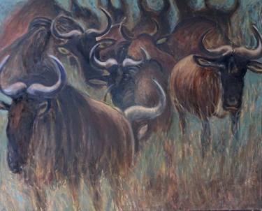 Original Animal Paintings by Anat Baron Gilboa