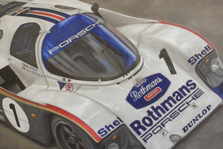 Original Illustration Car Painting by Jesse Colton