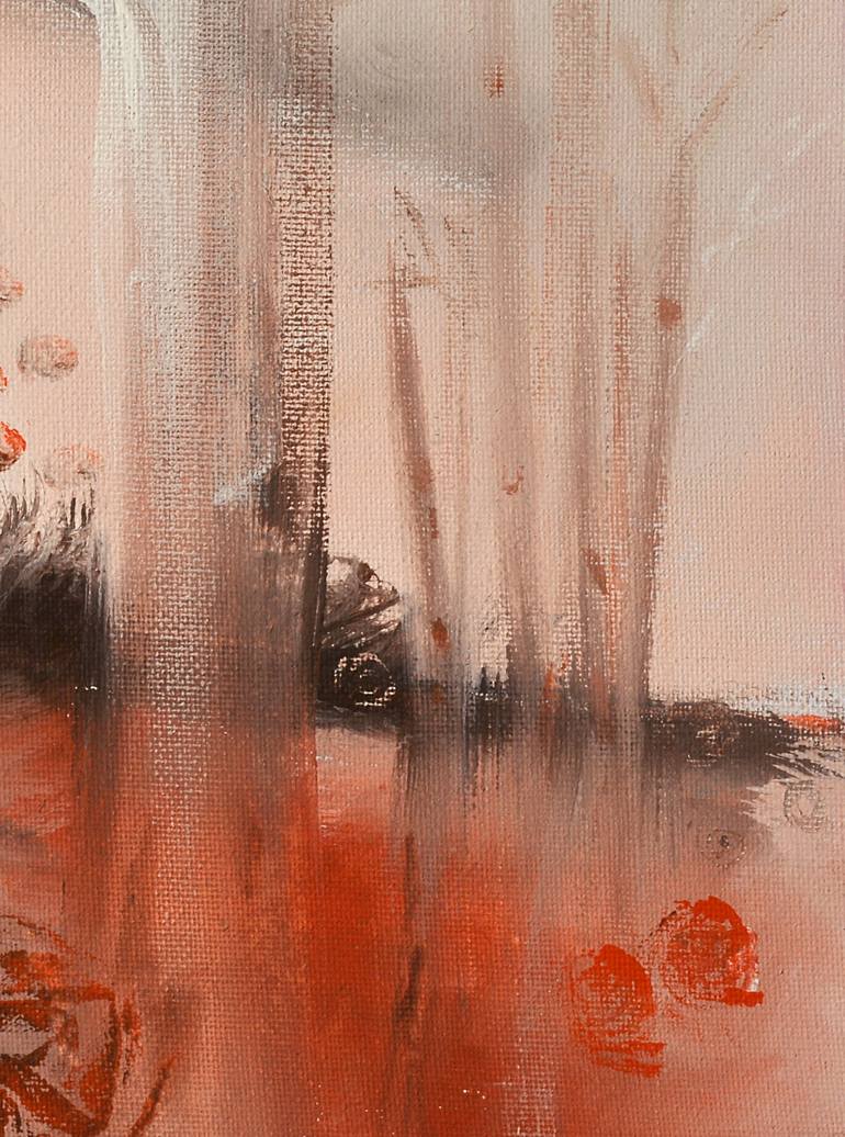 Original Abstract Landscape Painting by Rosario De Mattos