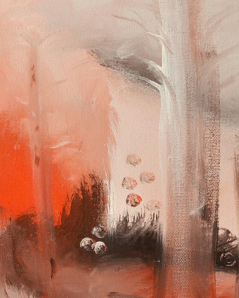 Original Abstract Landscape Painting by Rosario De Mattos