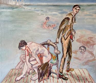 Original Nude Paintings by Frank Creber