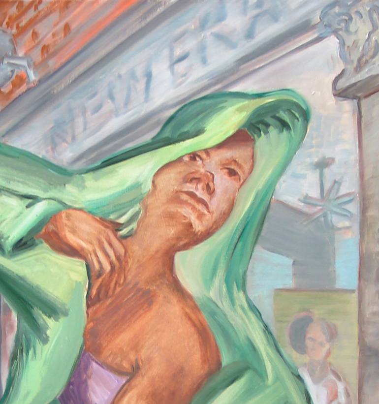 Original Contemporary People Painting by Frank Creber