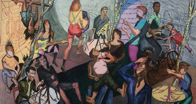 Print of Figurative People Painting by Frank Creber
