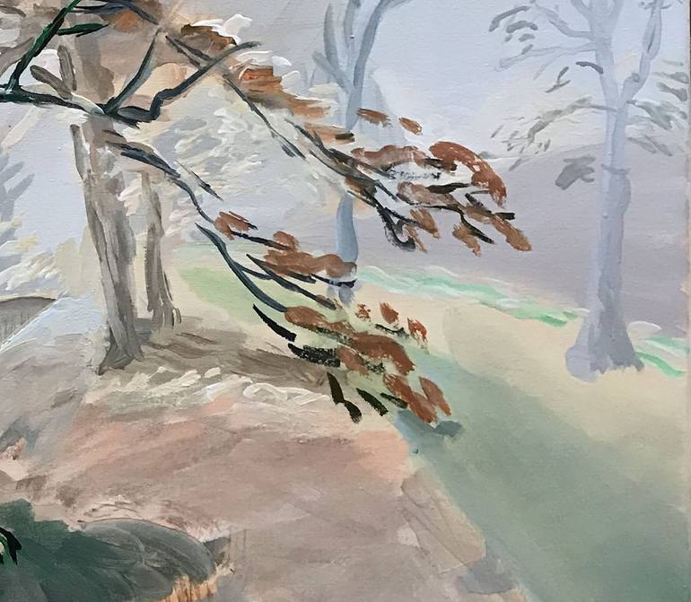 Original Tree Painting by Frank Creber