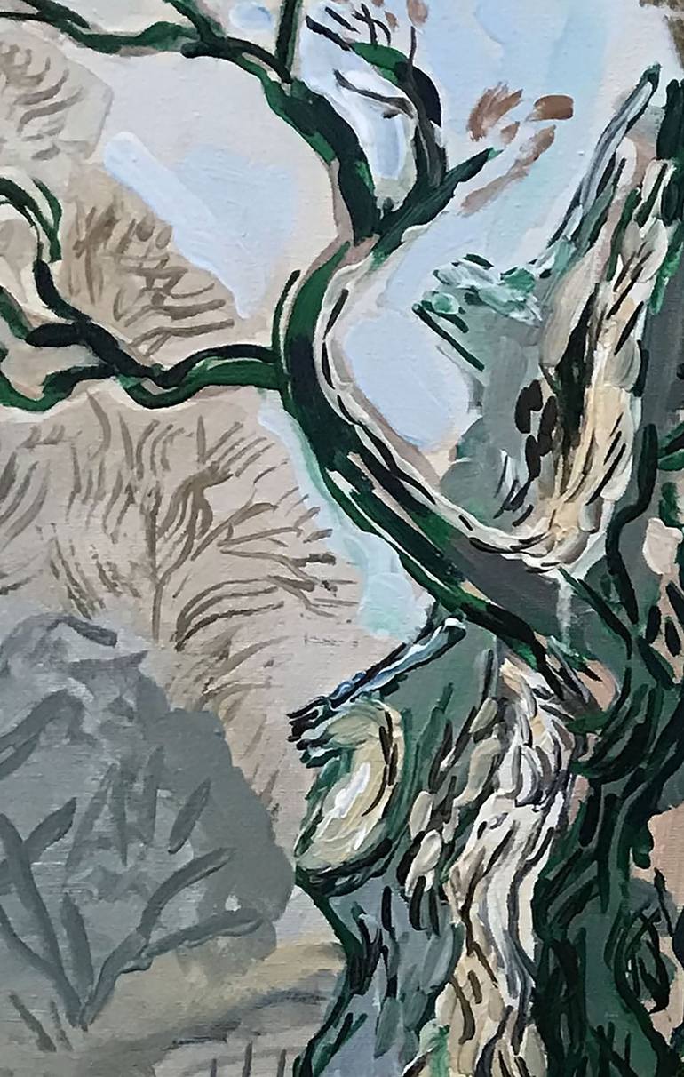 Original Figurative Tree Painting by Frank Creber