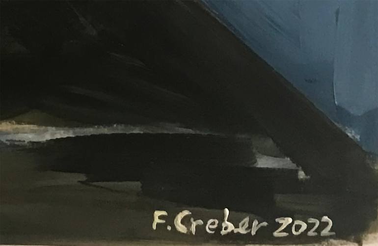 Original Figurative Landscape Painting by Frank Creber