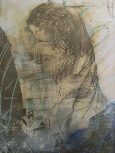 Print of Portrait Mixed Media by Loshe Kondo