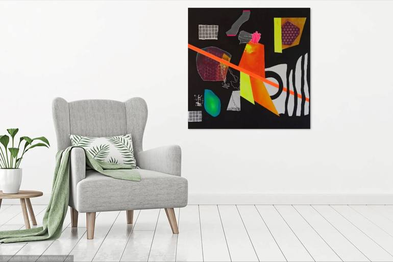 Original Abstract Painting by Karol Vallee