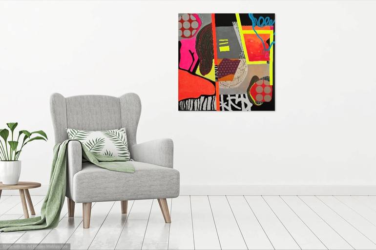 Original Abstract Painting by Karol Vallee