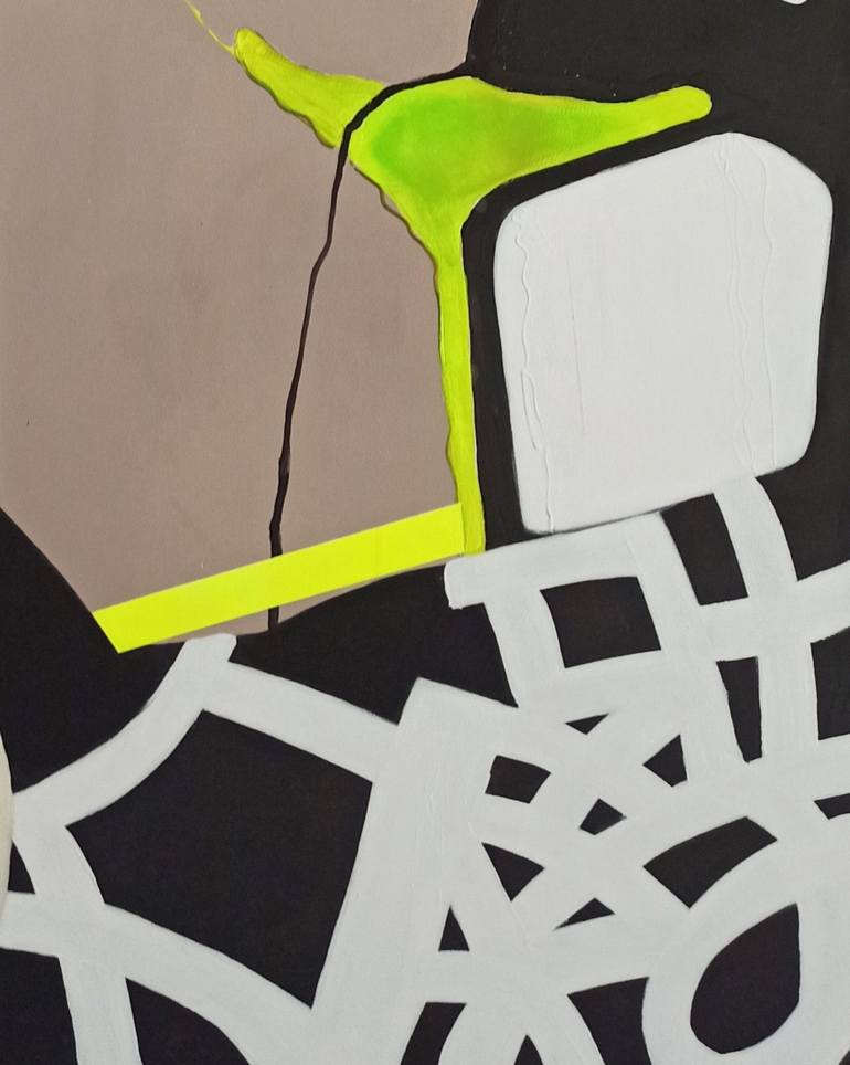 Original Abstract Painting by Karol Vallee