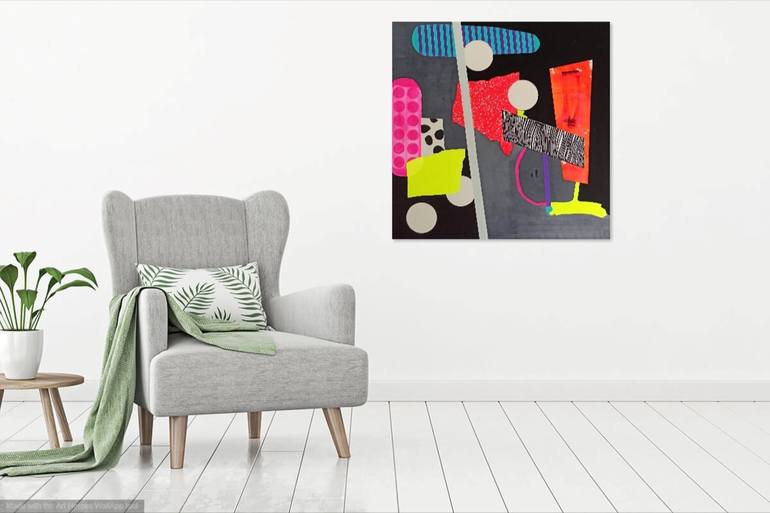 Original Abstract Painting by Karol Vallee