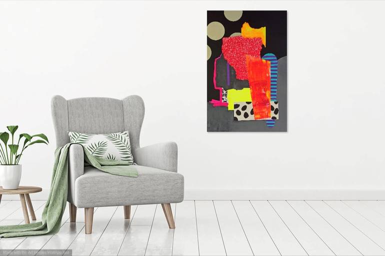 Original Abstract Painting by Karol Vallee