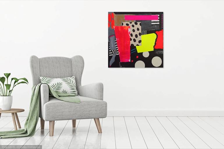 Original Abstract Painting by Karol Vallee